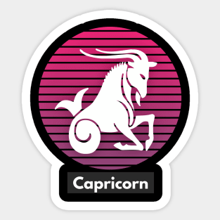 Capricorn (zodiak birthday) Sticker